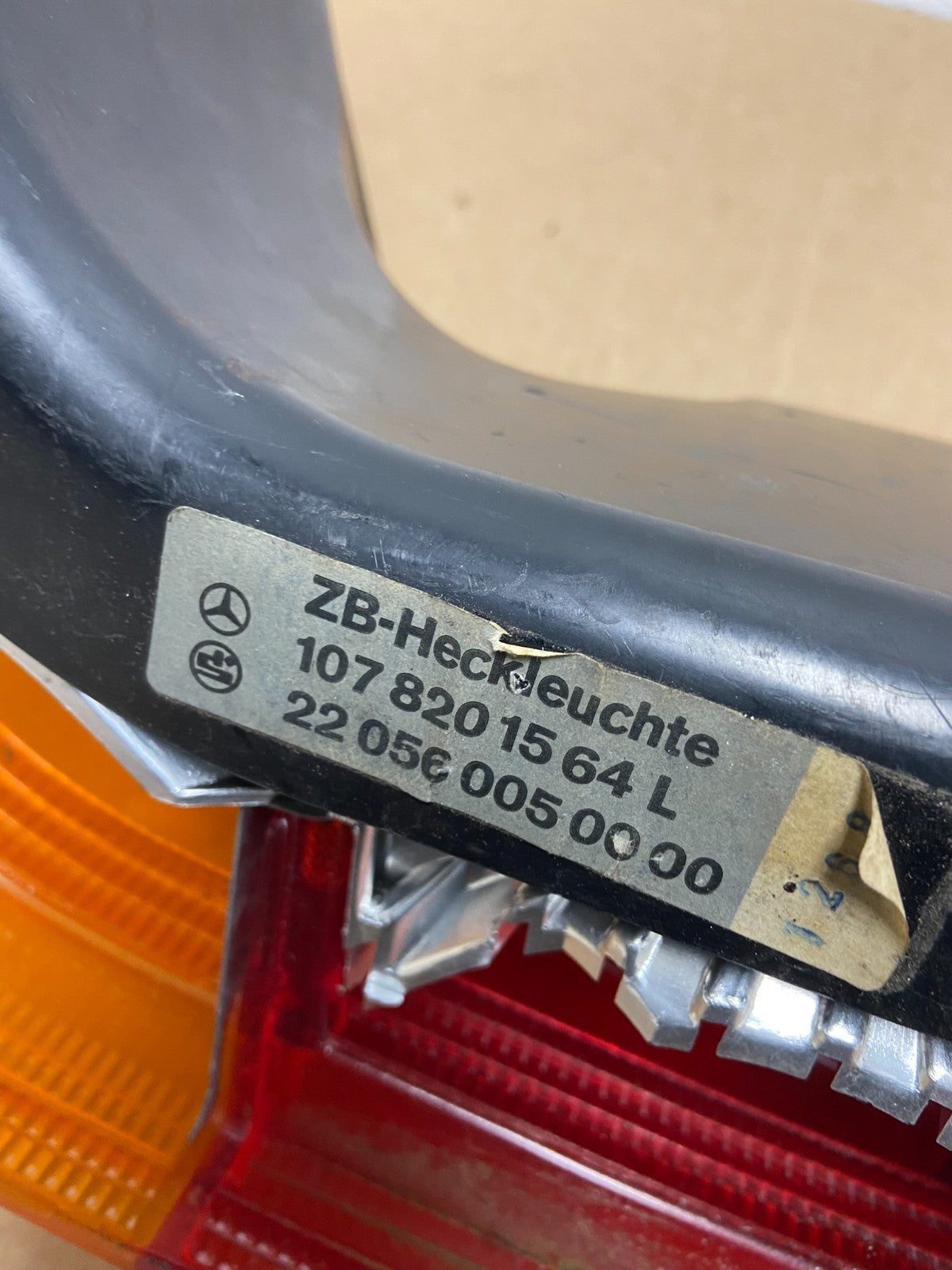 1973 - 1989 Mercedes R107 450SL  560SL Left Driver LH Tail Light AB9997 DW8