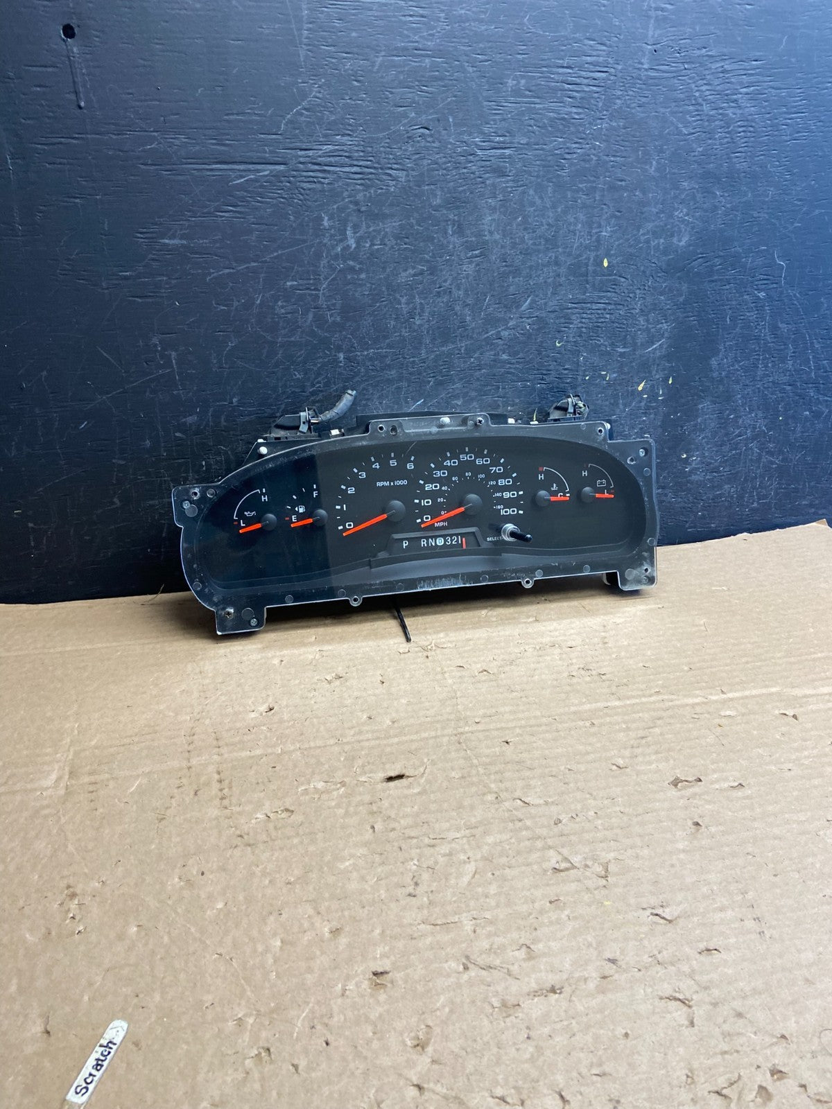 2007 Ford E250 E350 Gauge Speedometer Cluster af2649 DG0