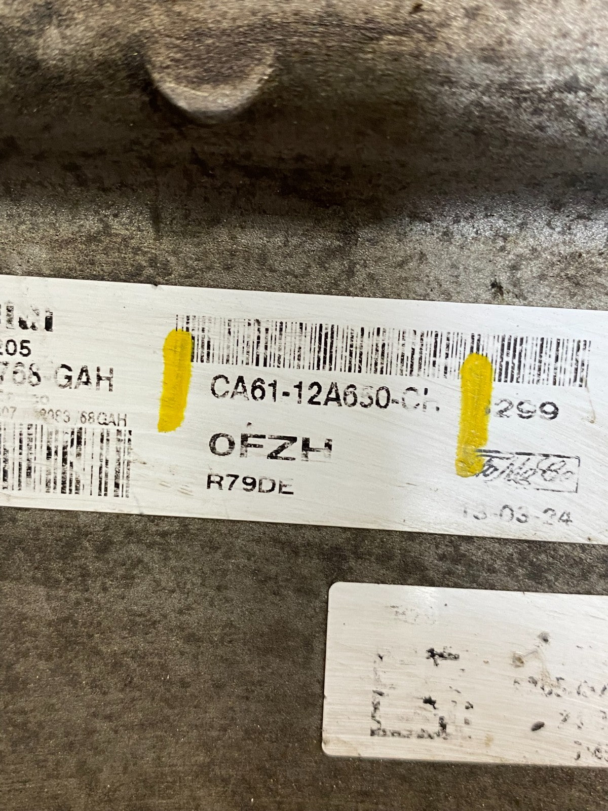2012 to 2013 Ford Fiesta Engine Control Module Unit Ecu Ecm AE9979 DG2