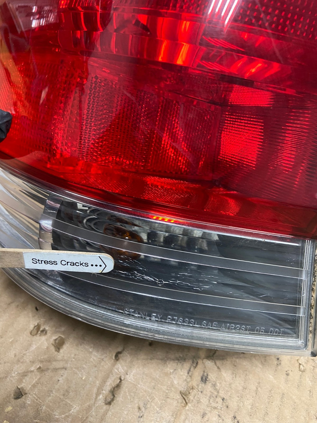 2008 2009 2010 Honda Odyssey Left Driver LH Side Tail Light AD2443 LK4