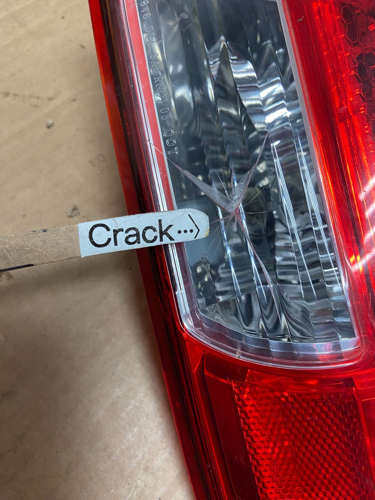 2010 - 2014 Subaru Outback Right Passenger RH Inner Tail Light AI8474 LK4