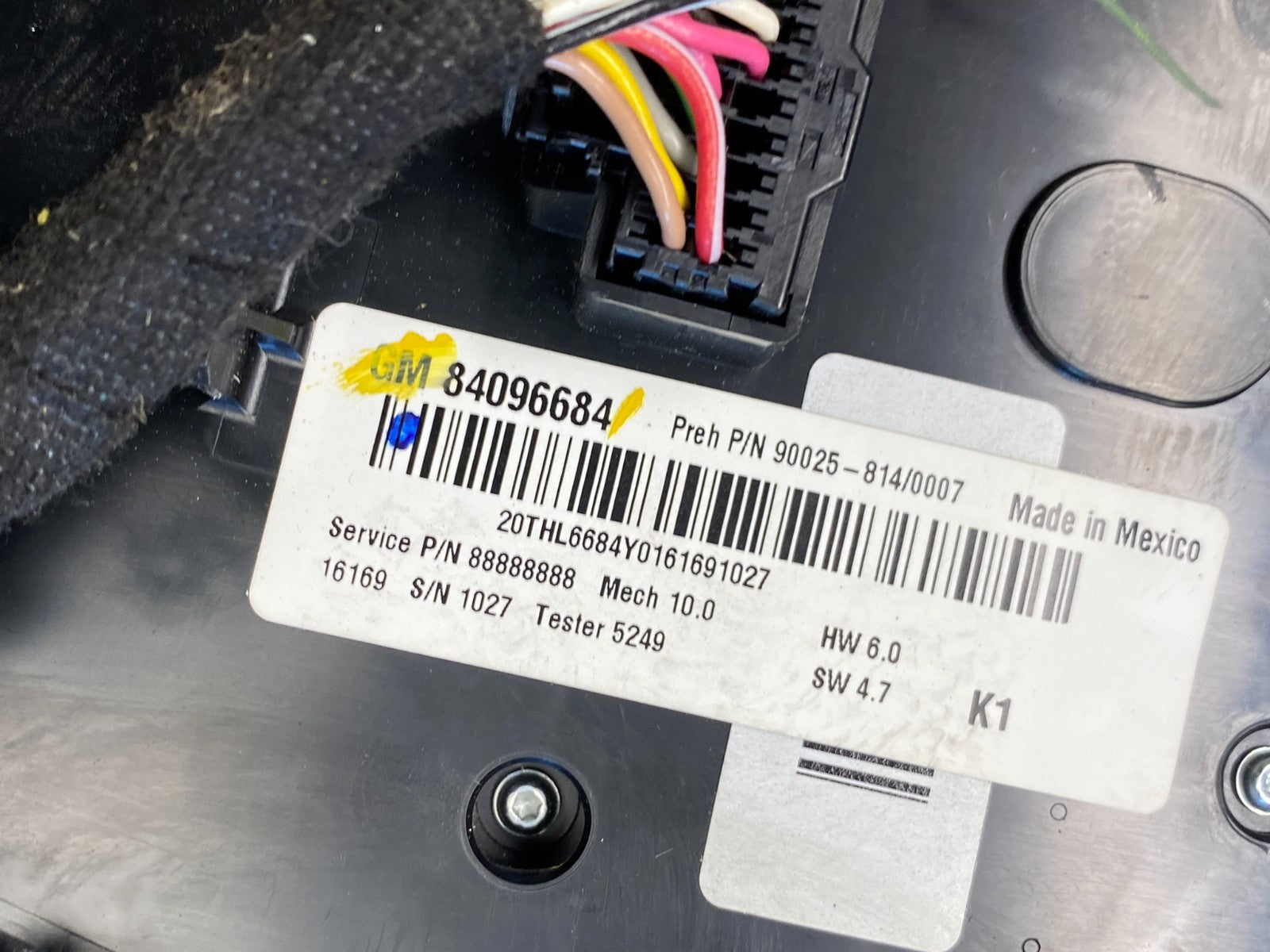 2016-2017 Chevy Equinox Terrain Radio Face Climate Control Panel Bezel AD1906 DG5