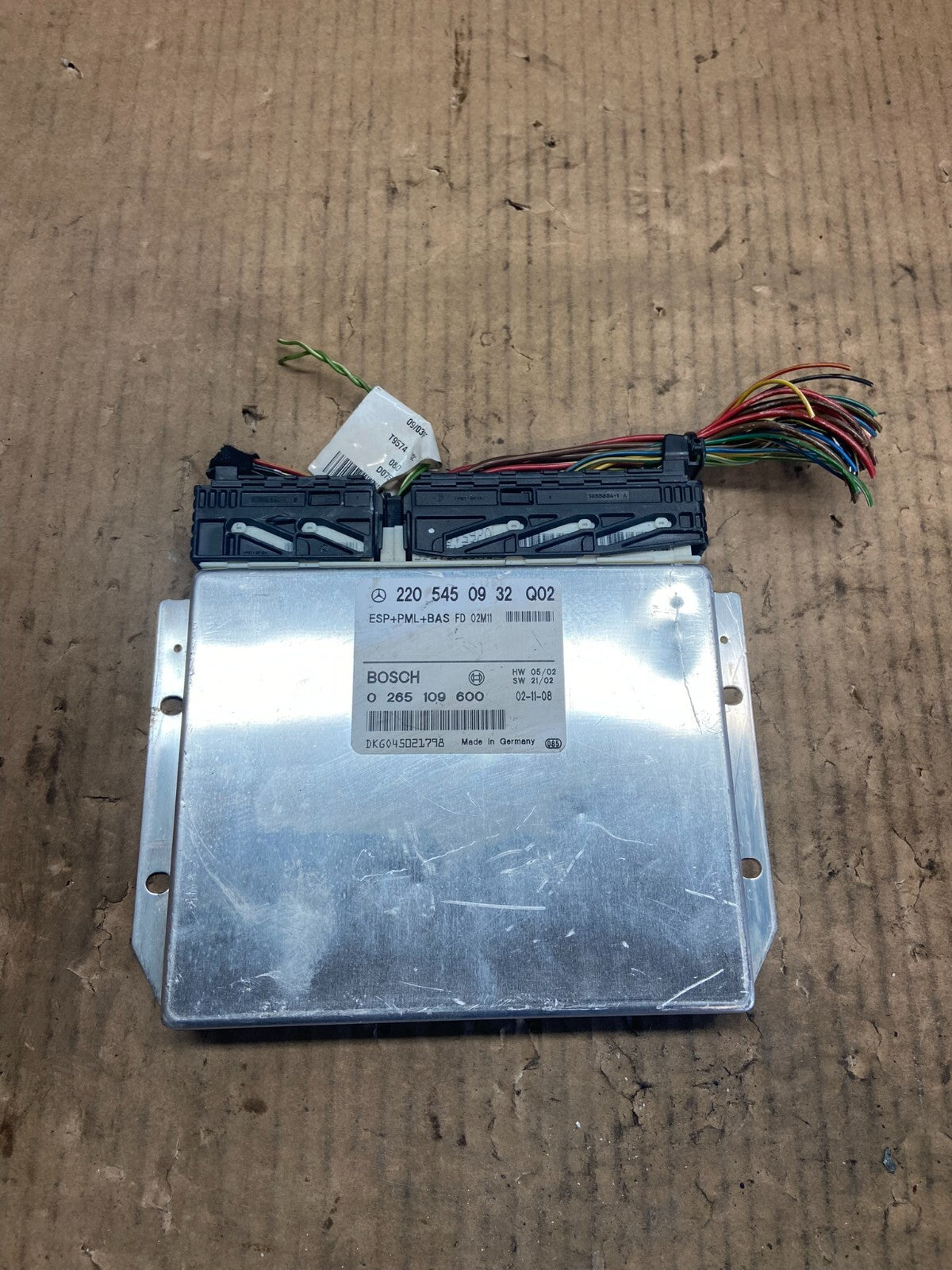 2003 to 2006 Mercedes S-Class ABS ESP Control Module Unit OEM E4303 PS0