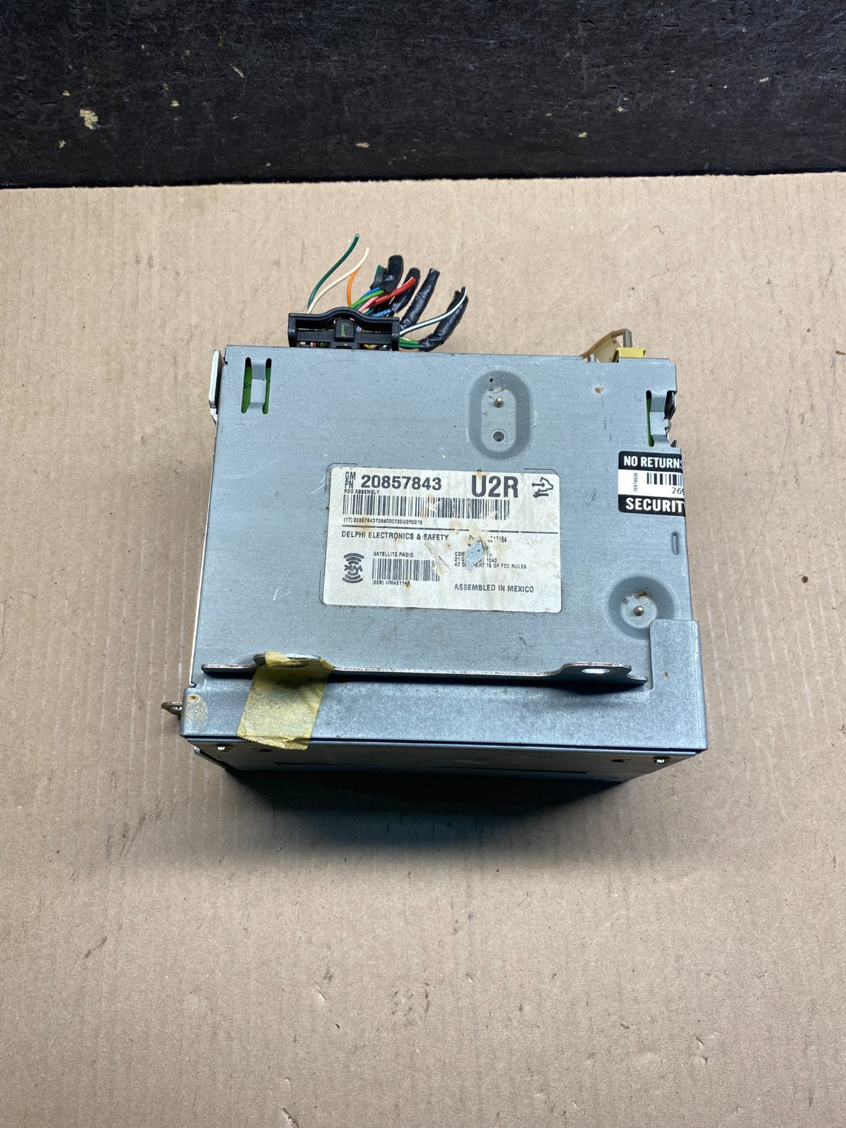 2008 to 2014 Cadillac CTS Am Fm Cd Player Radio Receiver AI7136 DG3