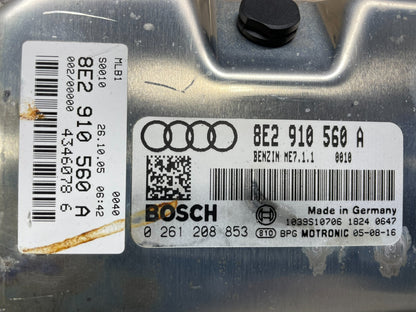 2006 Audi S4 Engine Computer Module ECM 8E2910560A N1843 DG2