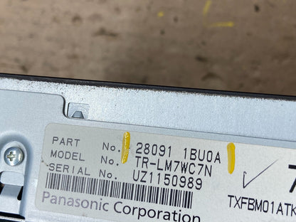 2011 - 2012 Infiniti G35 Information Display Screen 280911BU0A OEM T8299 DG5
