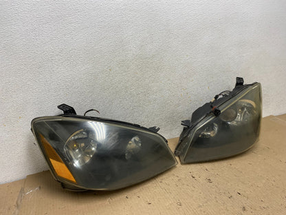 2005 to 2006 Nissan Altima Left+Right Set Halogen Headlights AH6000 DW1