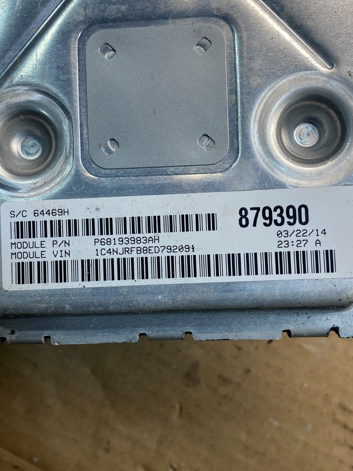 2014 Jeep Compass Patriot Engine Control Unit Module ECM ECU AI7543 DG2