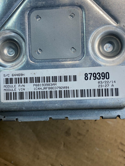 2014 Jeep Compass Patriot Engine Control Unit Module ECM ECU AI7543 DG2