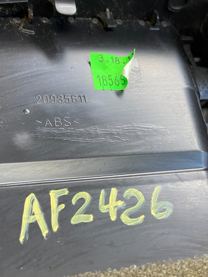 2007 to 2014 Silverado Sierra Center Console Radio Bezel Air Vents AF2426 DG6