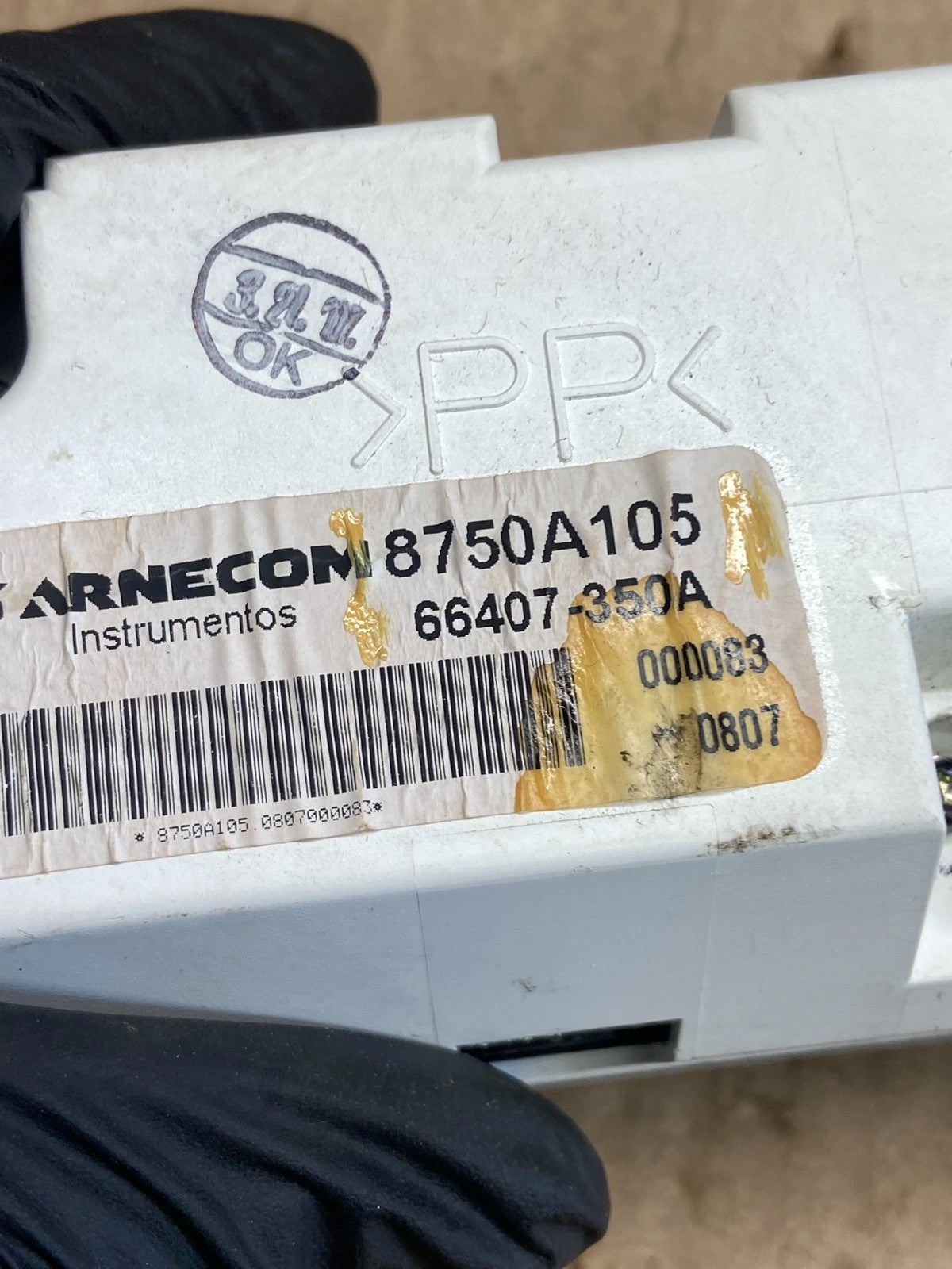 2008 - 2012 Mitsubishi Galant Dash Information Display Screen Clock AB9695 DG5