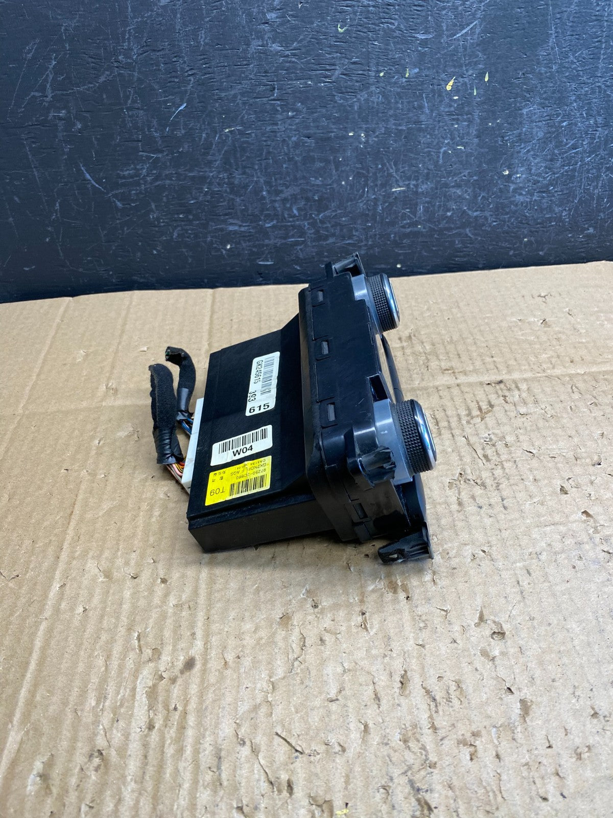 2007-2008 Hyundai Tiburon Center Climate Control Heater A/C ac9635 DG1