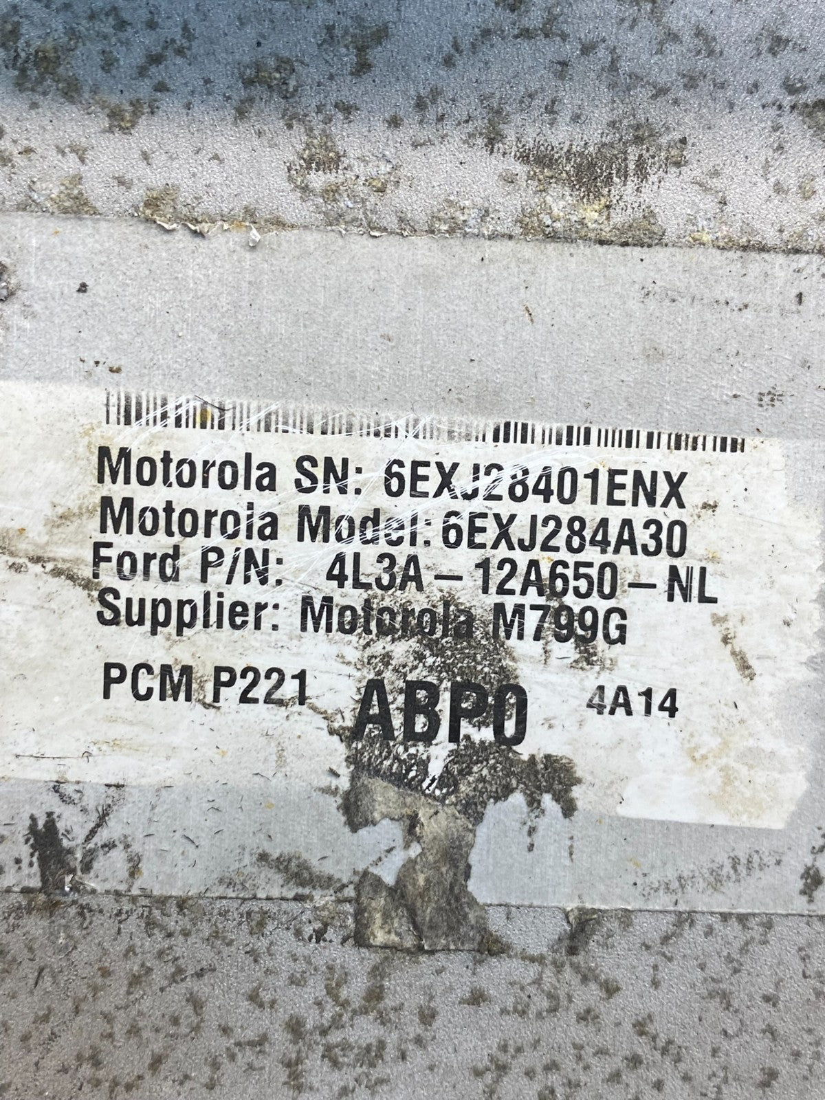 2004 Ford F-150 F150 4.6L Engine Control Unit ECU Computer Module AD6661 DW2