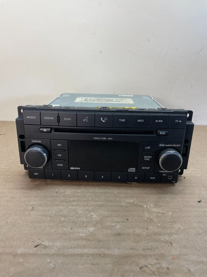 2007-2012 Chrysler Dodge Jeep Ram Radio CD MP3 AUX Receiver AI0515 DG0