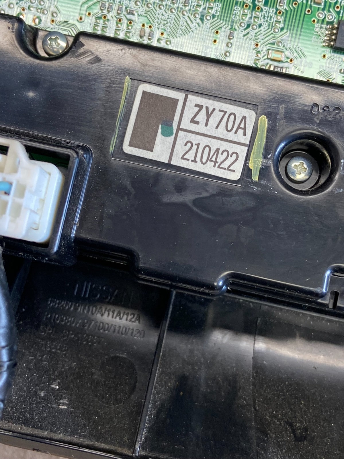 2009 2014 Nissan Maxima Radio Panel Climate Control Bezel Trim OEM ab5608 DG6