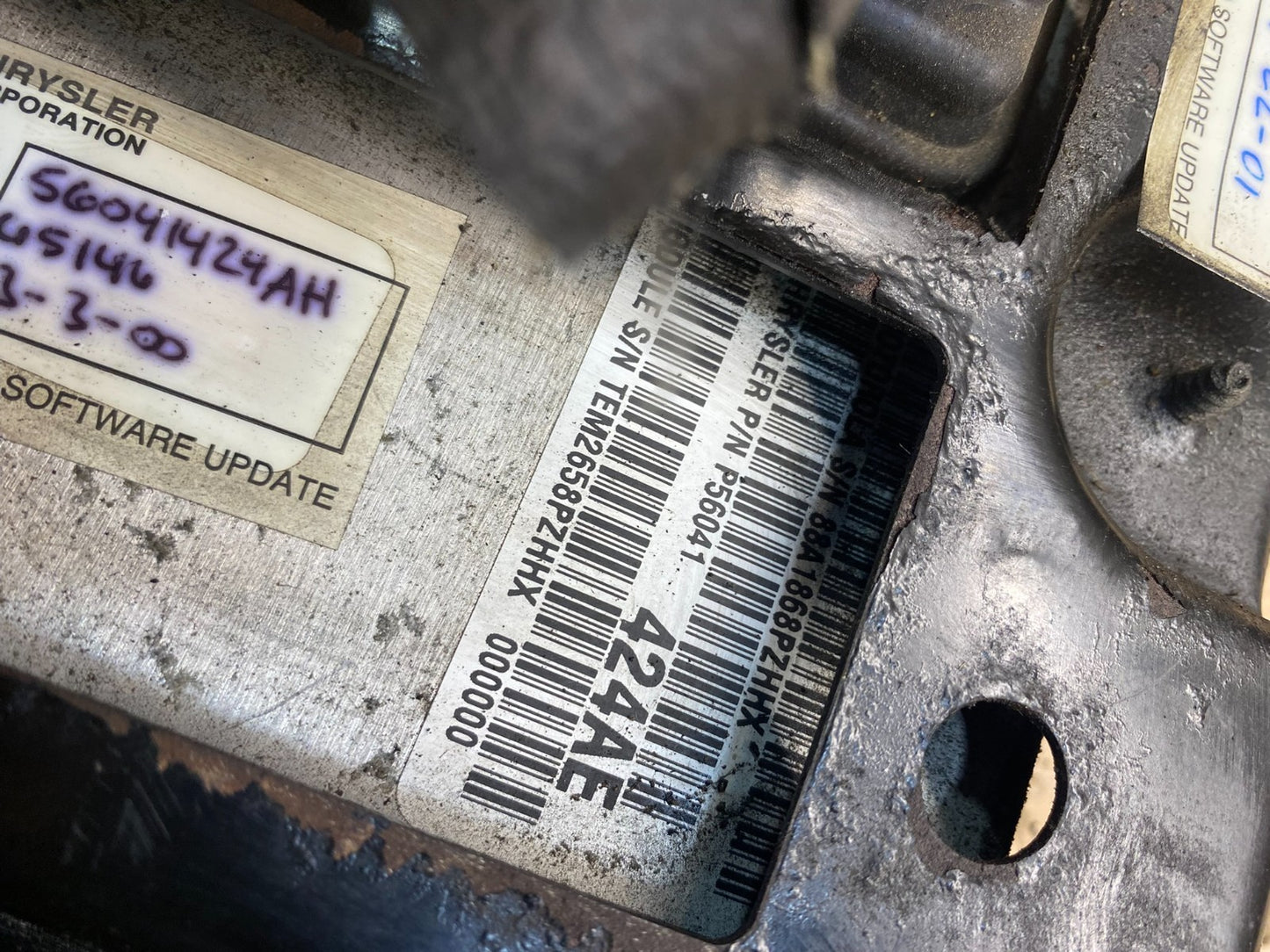1999 Jeep Cherokee 4.0L ECM ECU Engine Control Computer Modul AC2596 DG2