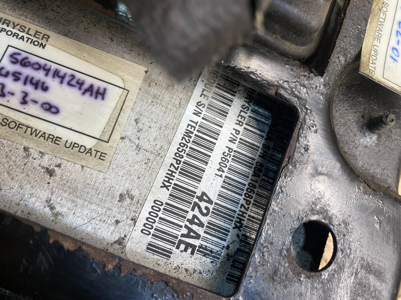 1999 Jeep Cherokee 4.0L ECM ECU Engine Control Computer Modul AC2596 DG2