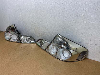 2005 to 2006 Infiniti G35 Left+Right Set Side Clear LED Tail Lights AD5485 DG1