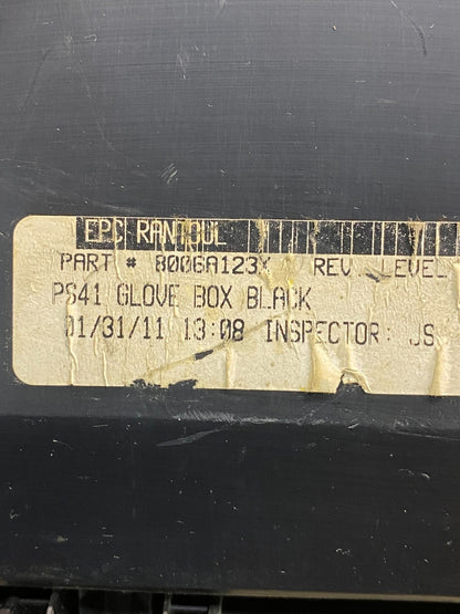 2009 to 2011 Mitsubishi Galant Glove Box Compartment AH7568 DG6