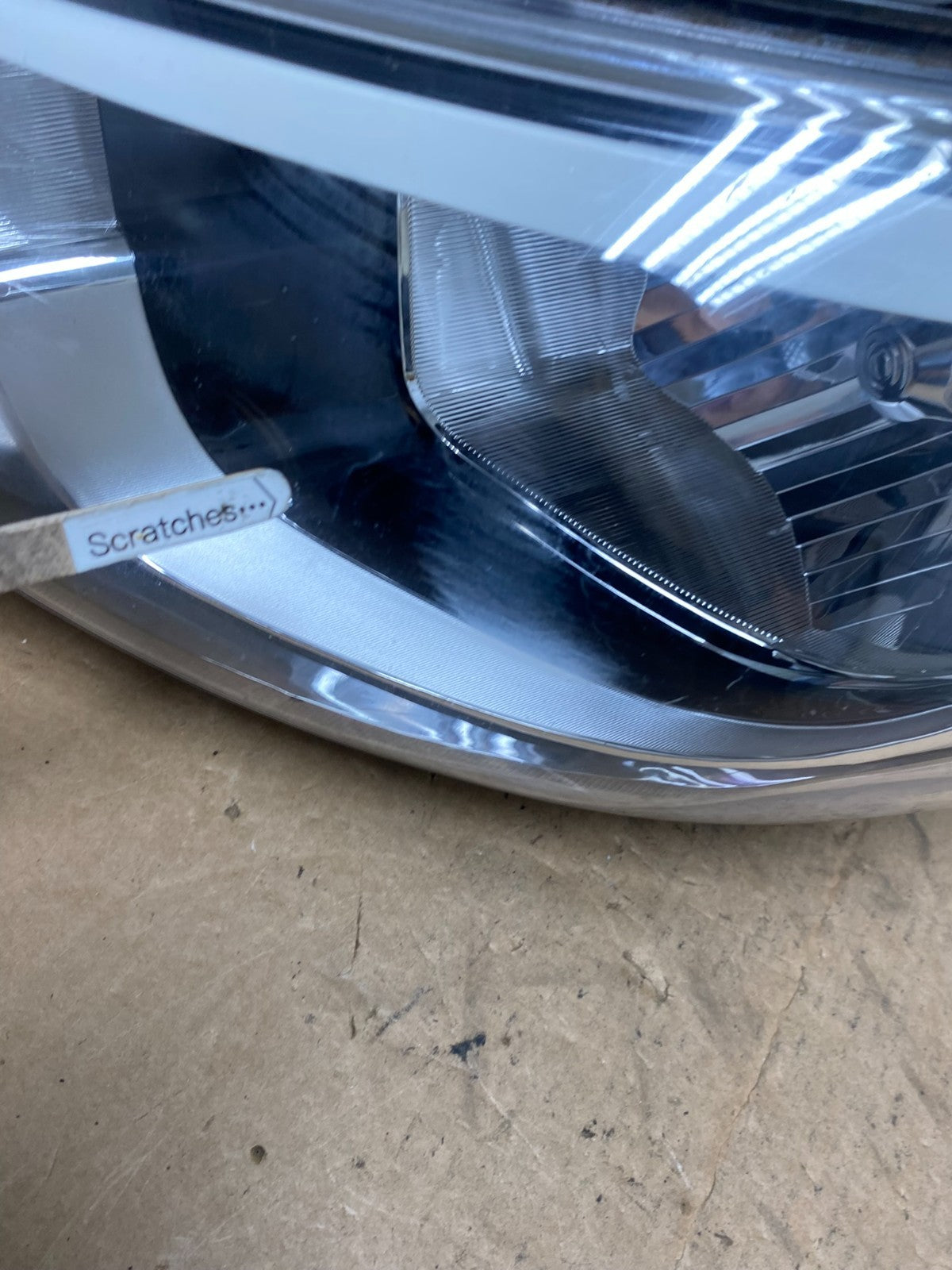 2015 to 2017 Hyundai Accent Left Driver LH Halogen Headlight AD5250 DW3