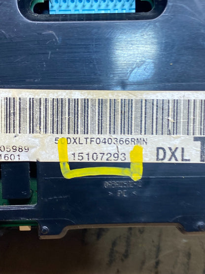 2004 to 2007 Chevrolet Express Speedometer Cluster Gauge O1331 PS6