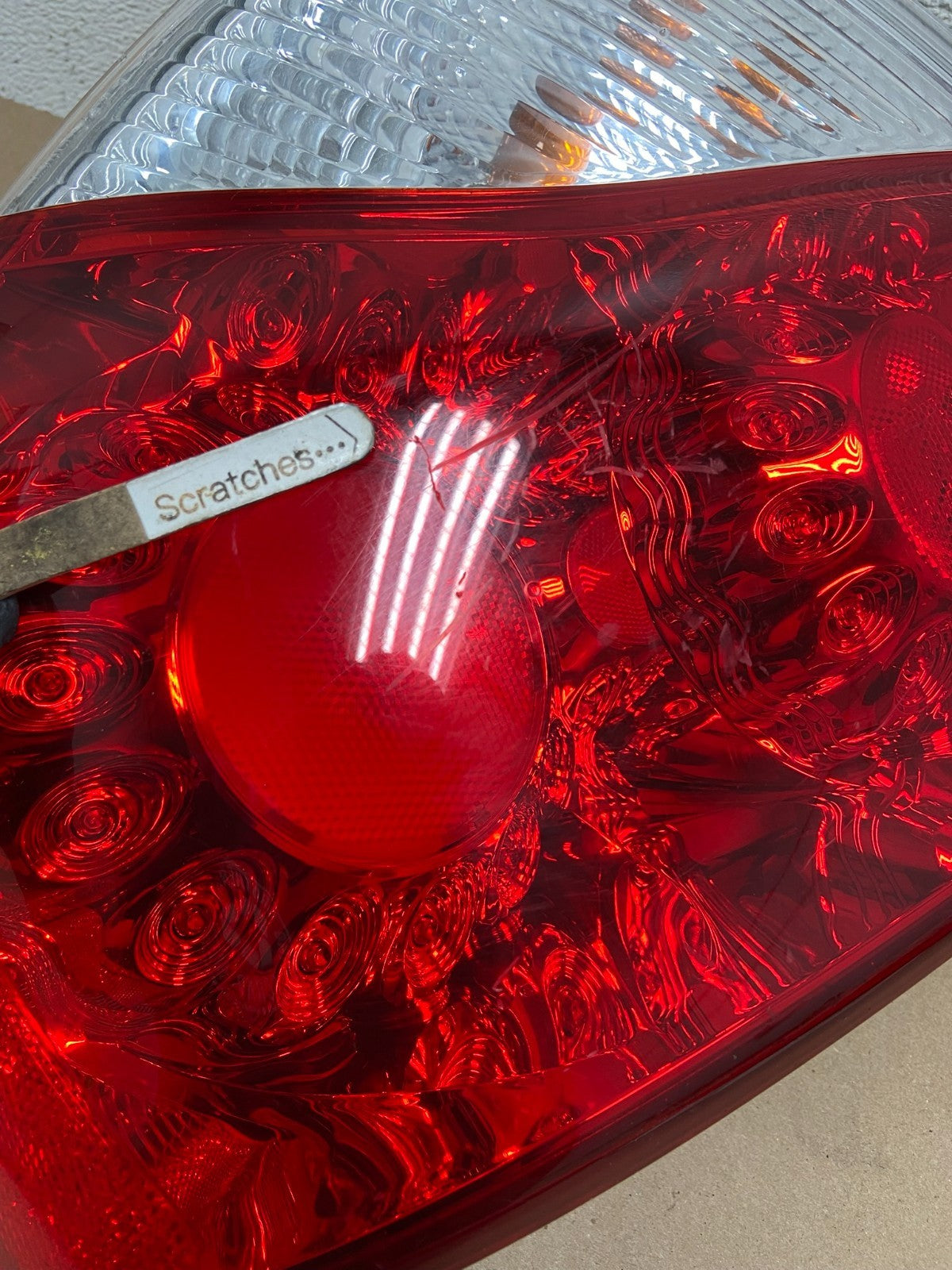 2008 2009 2010 Infiniti M35 M45 Left Driver LH Side Tail Light AG6567 DW3