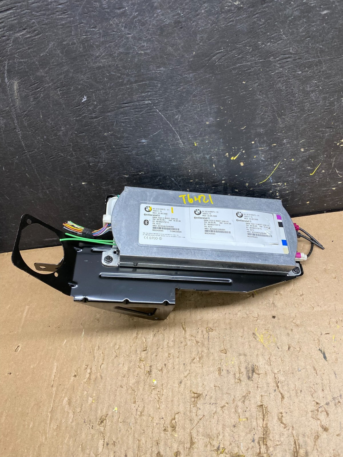 2006 to 2010 Bmw Bluetooth  Control Module Computer Telematics OEM T6421 DG0