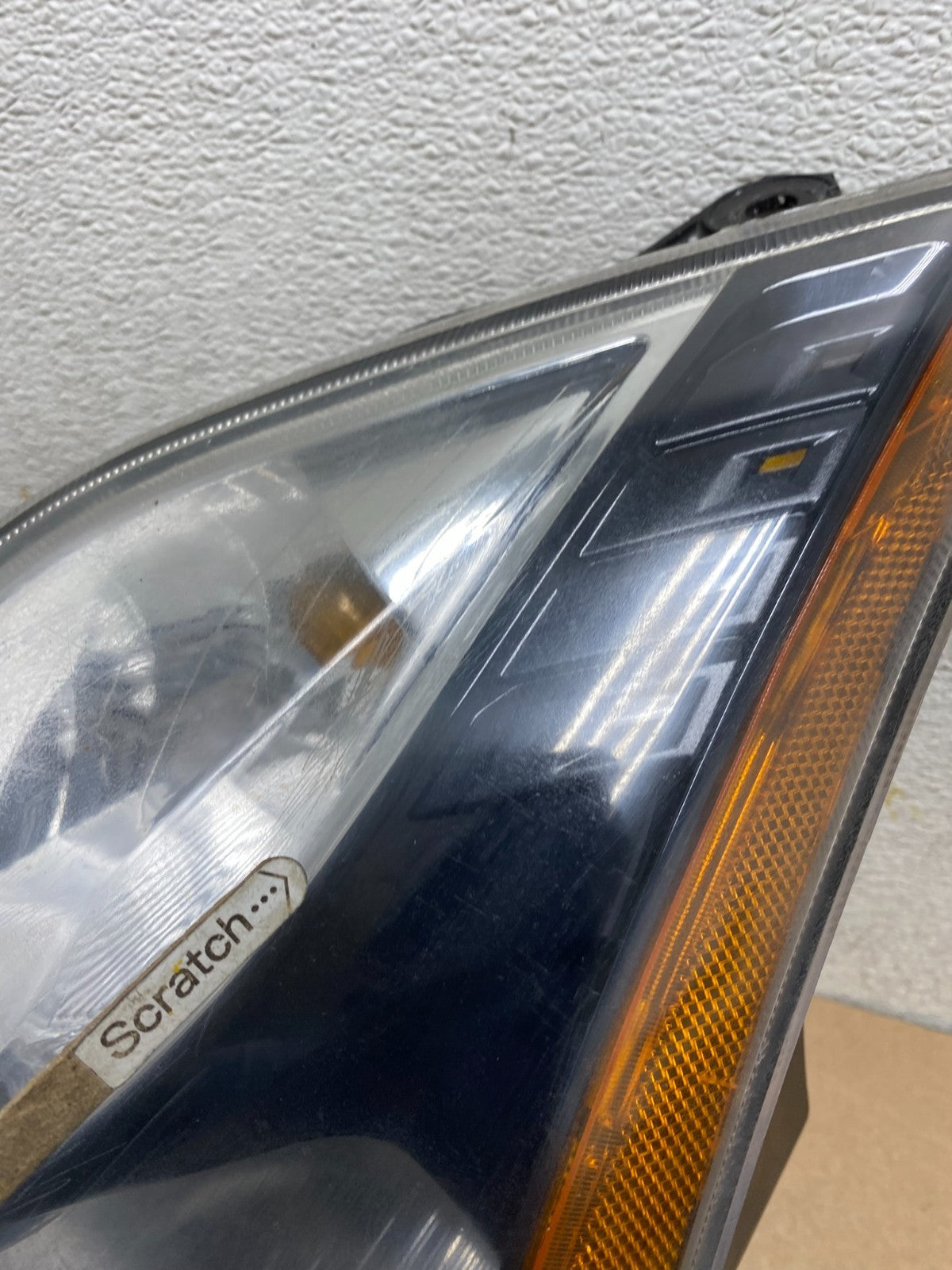 2010-2012 Nissan Sentra Halogen Left Driver LH Black Headlight P8149 DW5