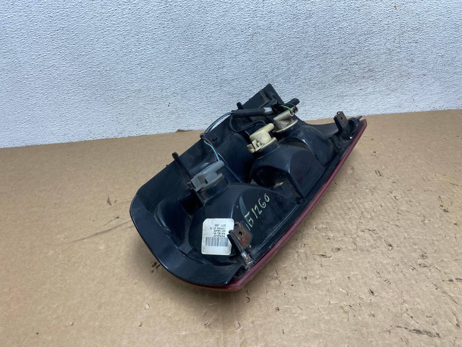 1999-2002 Chevrolet Silverado 1500 Left Driver Lh Side Tail light AG1260 LK4