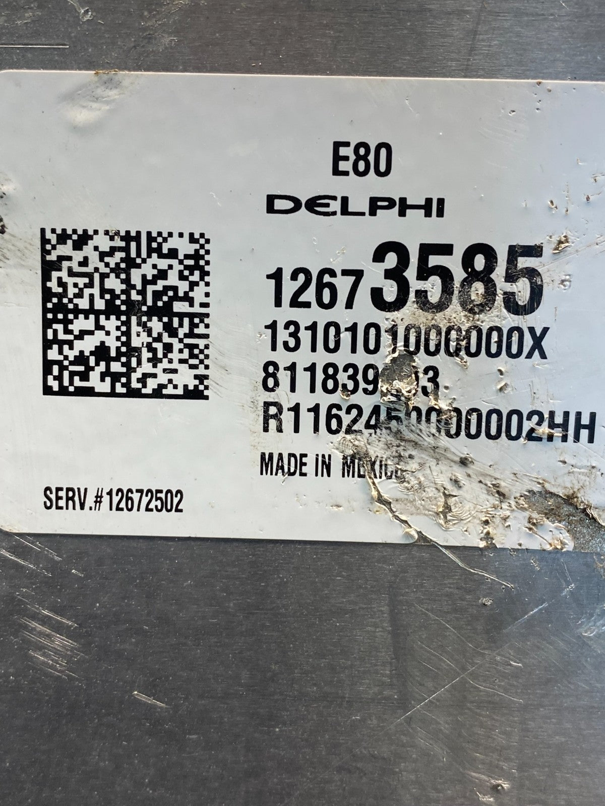 2015 2016 Chevrolet Colorado Engine Motor Brain Box ECU ECM AE6260 DG2