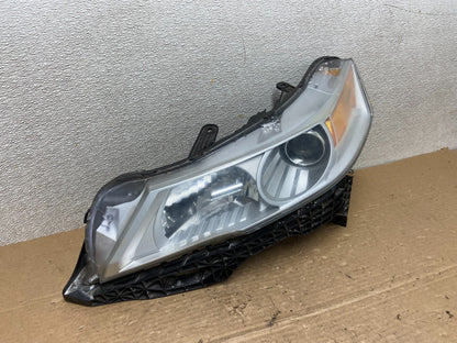 2012 to 2014 Acura TL Headlight Left Driver LH Side Xenon HID AB4858 DW2