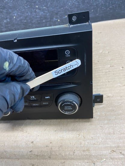 2013-2014 Dodge Dart Radio Player Stereo Audio Receiver Control Panel AH3793 DG1