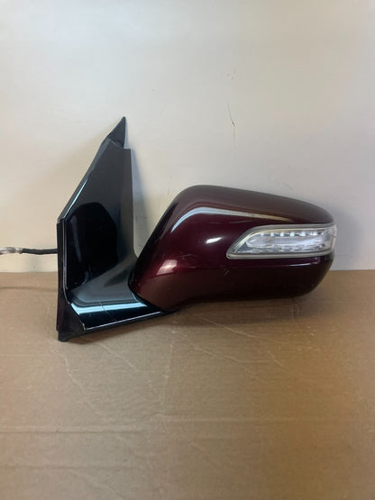 2007 2008 2009 Acura MDX Left LH Side View Power Door Mirror AG7850 DG0