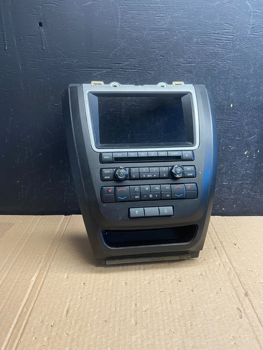 2010 to 2012 Ford Fusion Radio Climate Control A/C Control AF6204 DG0