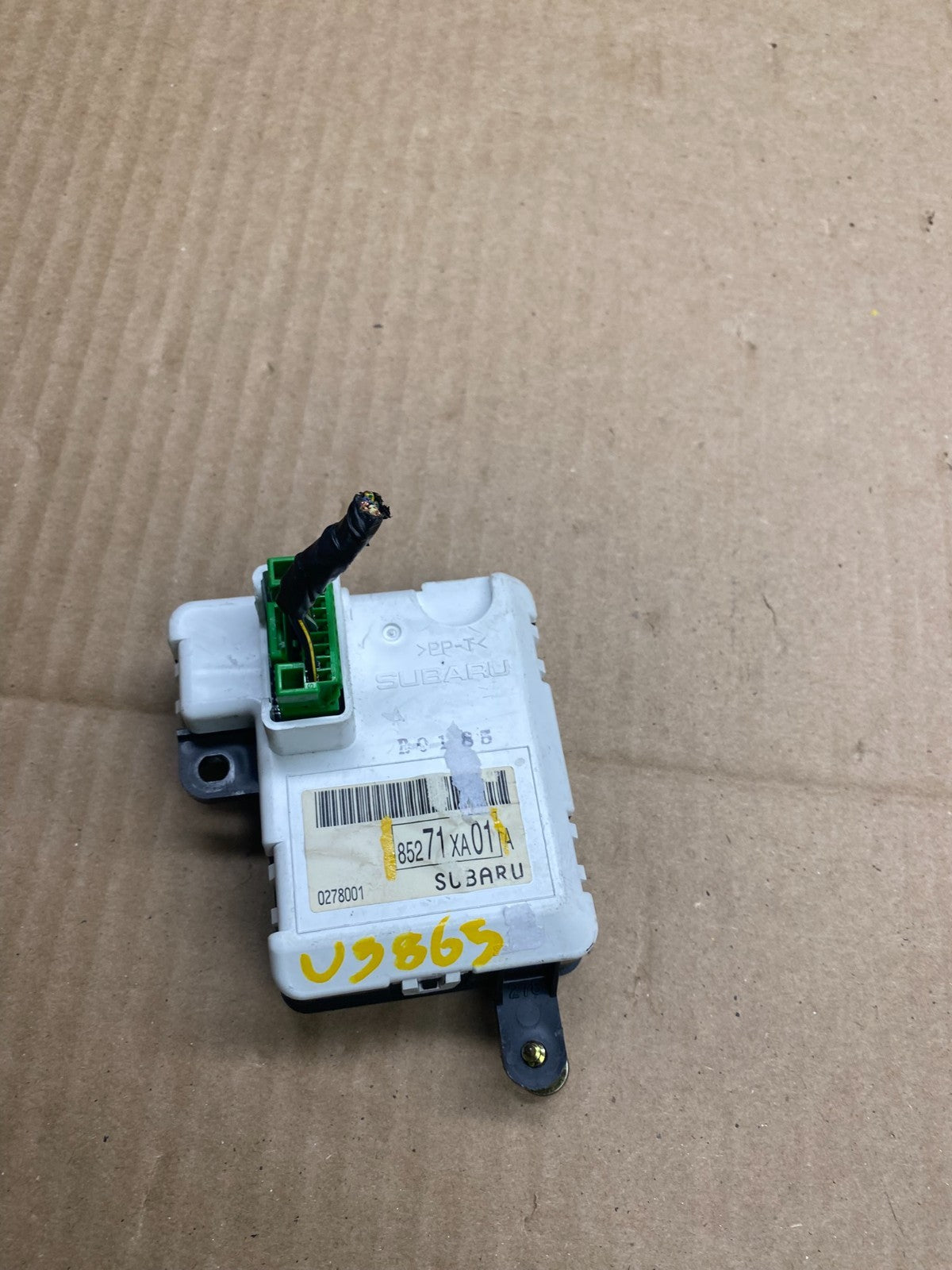2006 to 2007 Subaru Tribeca Dashboard Left Warning Light Display Screen U5865 DG5
