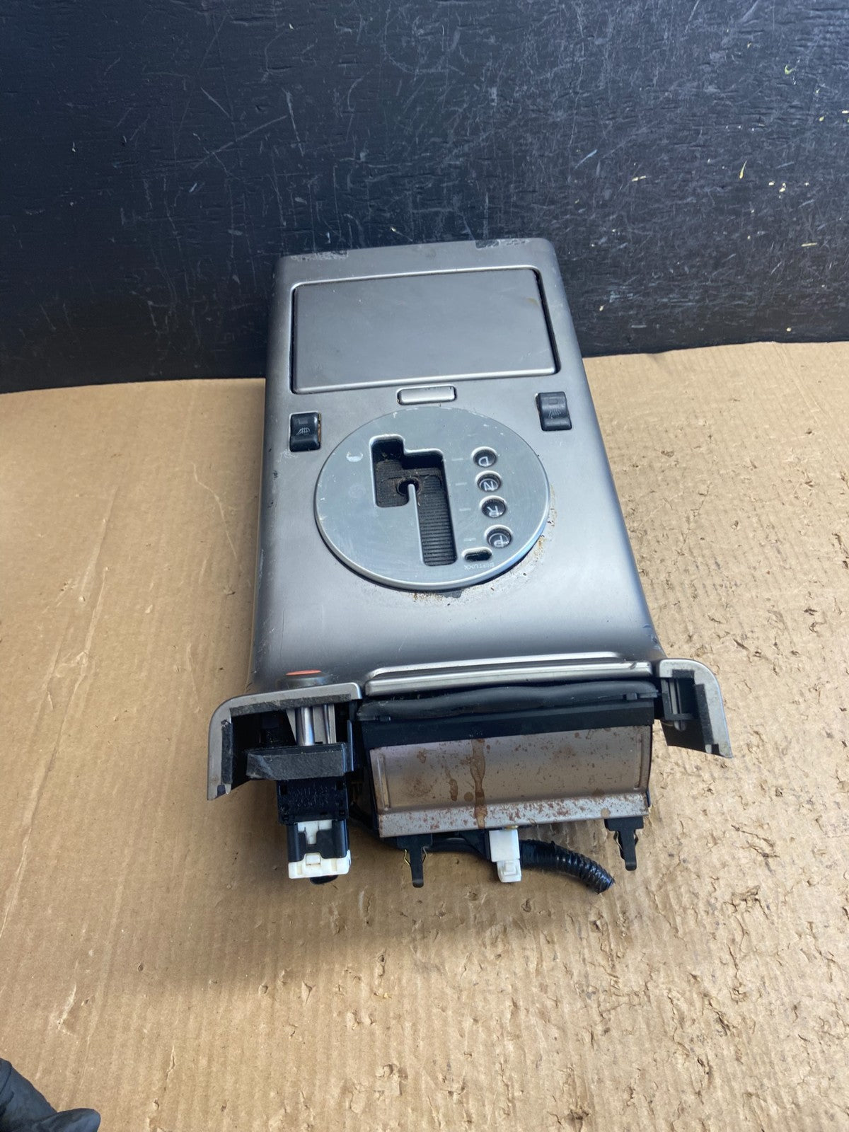 2003 to 2004 Infiniti G35 Center Console Shifter Floor Bezel Panel AF1542 DG3