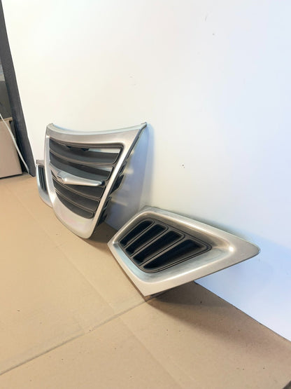 2005 to 2007 Saab 9-3 Front Upper LH Center RH Set Grille Grill AH0549 DG1