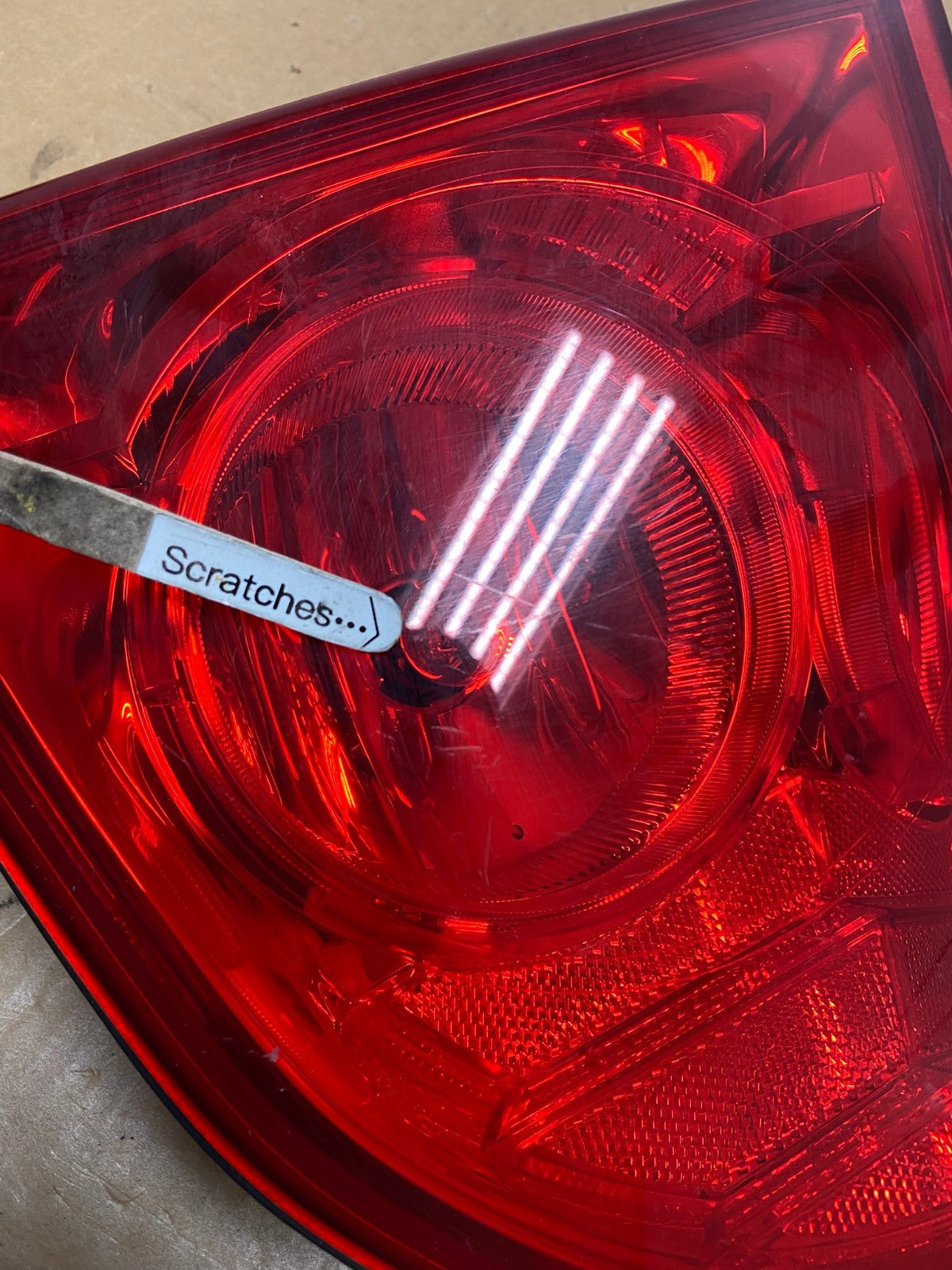 2008 2012 Chevrolet Malibu Right Passenger RH Side Tail Light AE0677 LK3