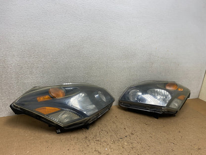 2004 to 2009 Nissan Quest Left+Right Side Black Headlights W8358 DW2