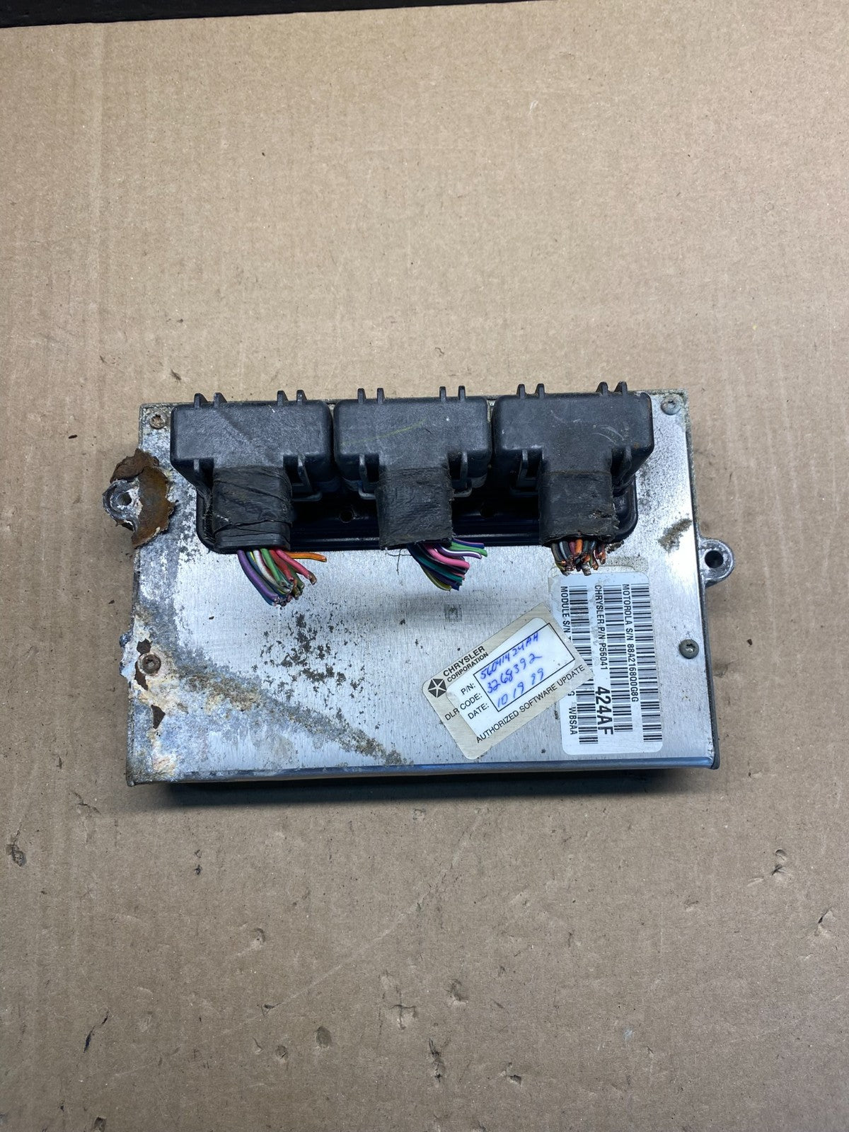 1999 Jeep Grand Cherokee 4.0L ECM ECU Engine Control Computer Modul AG9356 DG0