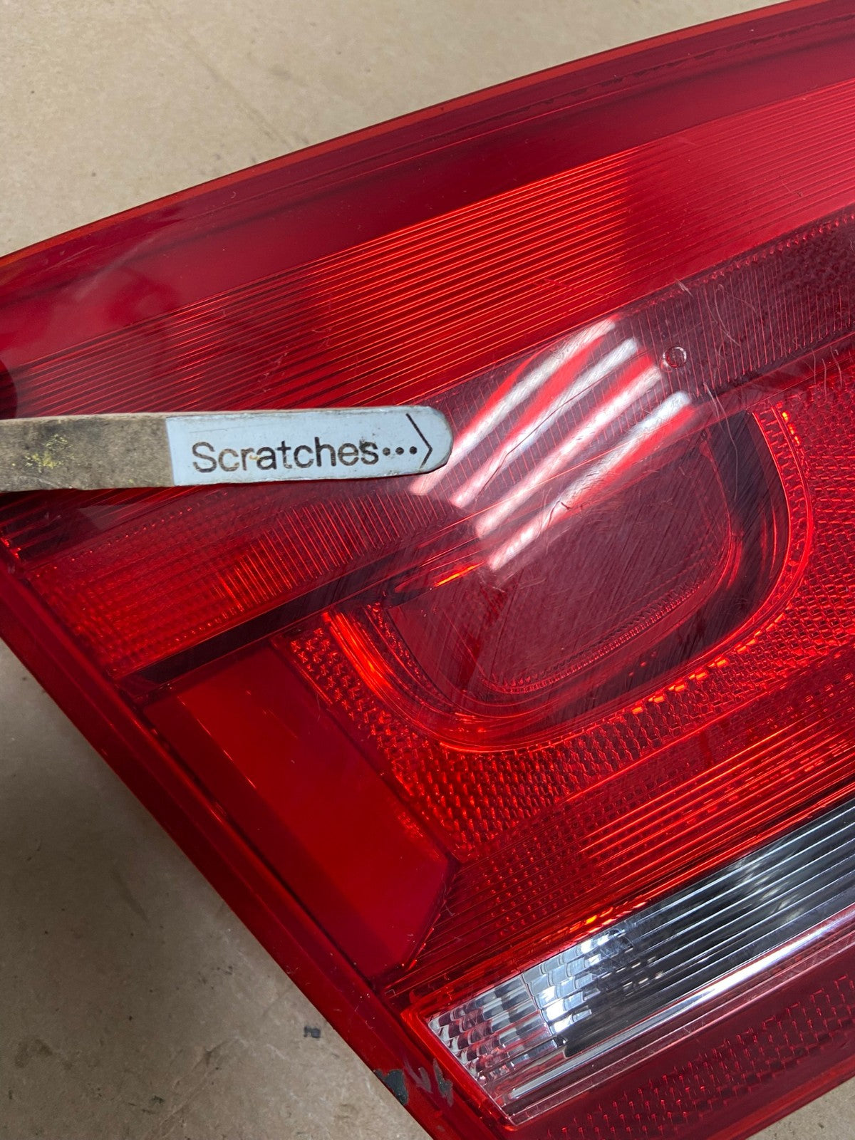 2012 to 2015 Volkswagen Passat Left Driver Lh Inner Tail light AF4839 LK3