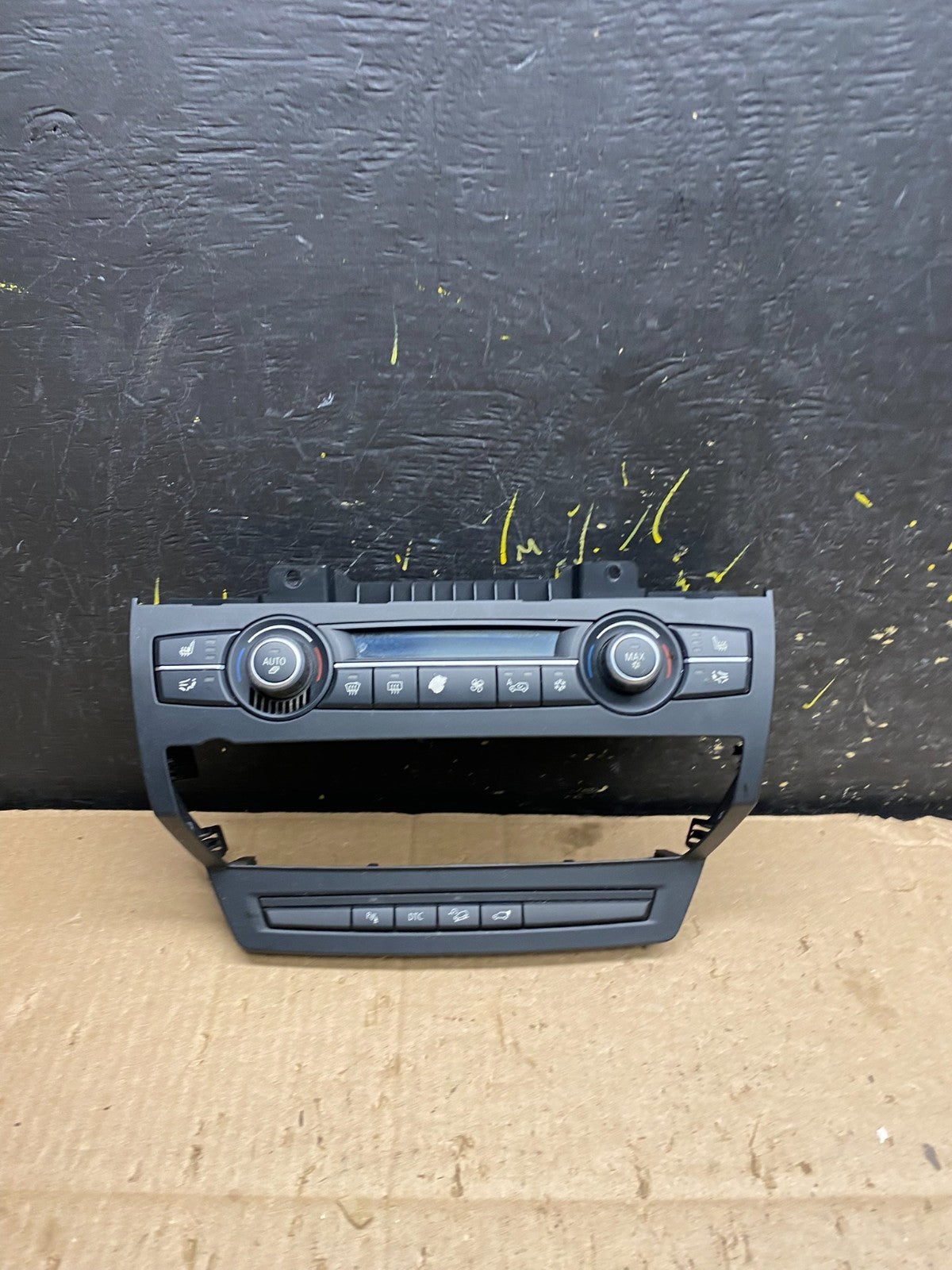 2007-2013 Bmw X5 AC Heater Climate Control Temperature Panel Trim Oem Y7853 DG0