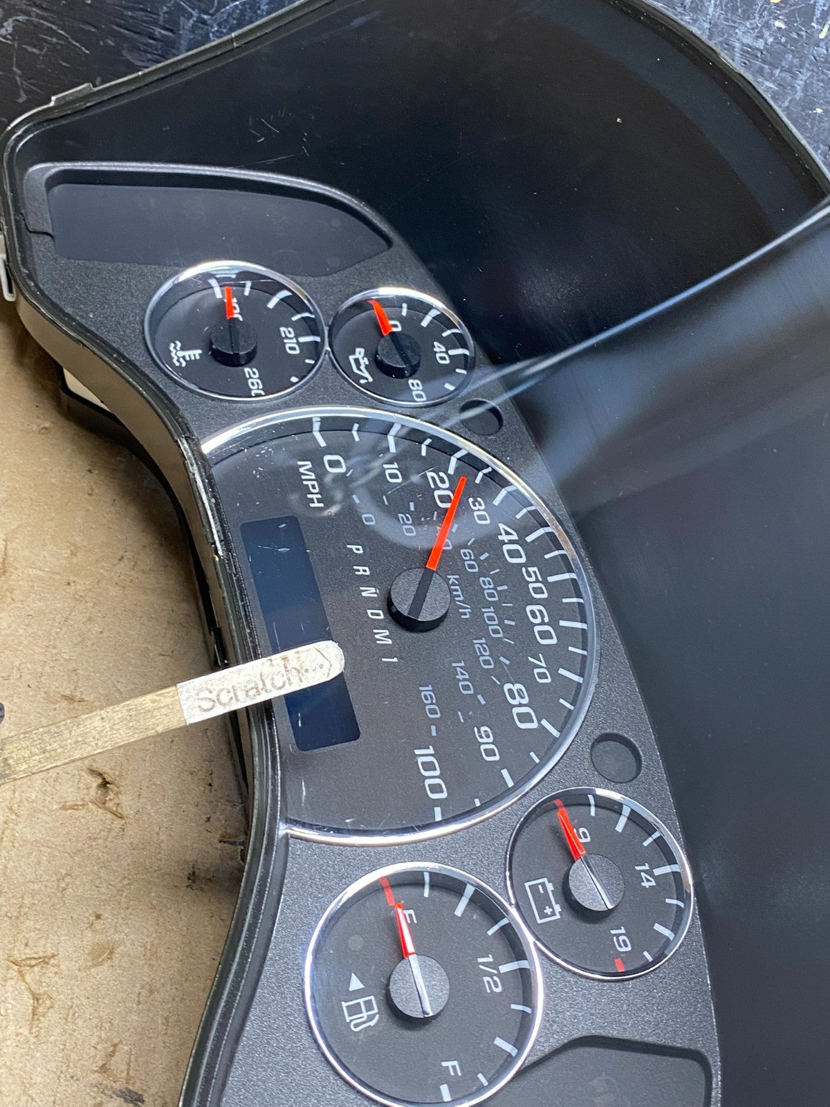2017 Chevrolet Express 2500 3500 Speedometer Cluster Gauge OEM  AC4646 DG4
