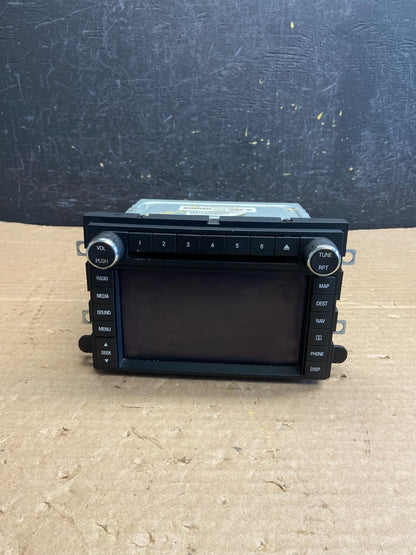 2010 Ford Edge Radio Stereo Navigation Screen AL1T-18K931-AD AF2624 DG0
