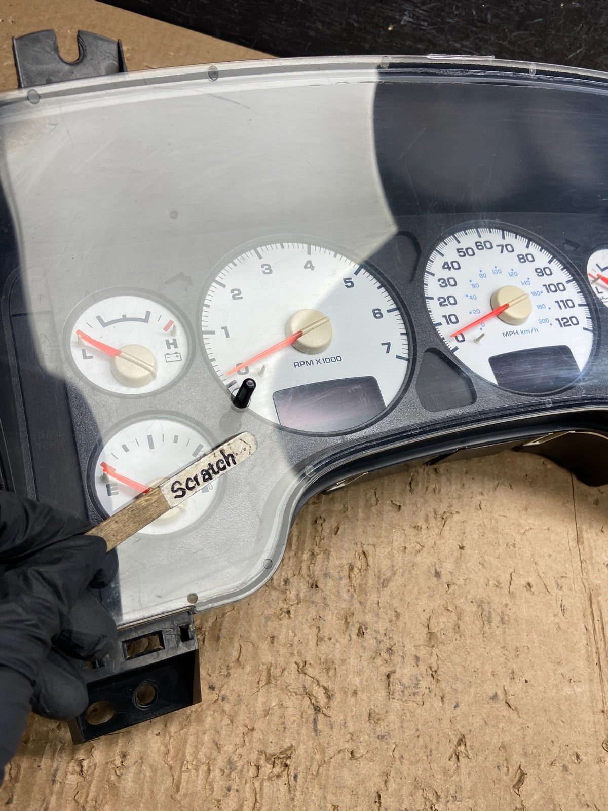 2003 Dodge Ram 1500 Instrument Speedometer Gauge Cluster AF1632 DG3