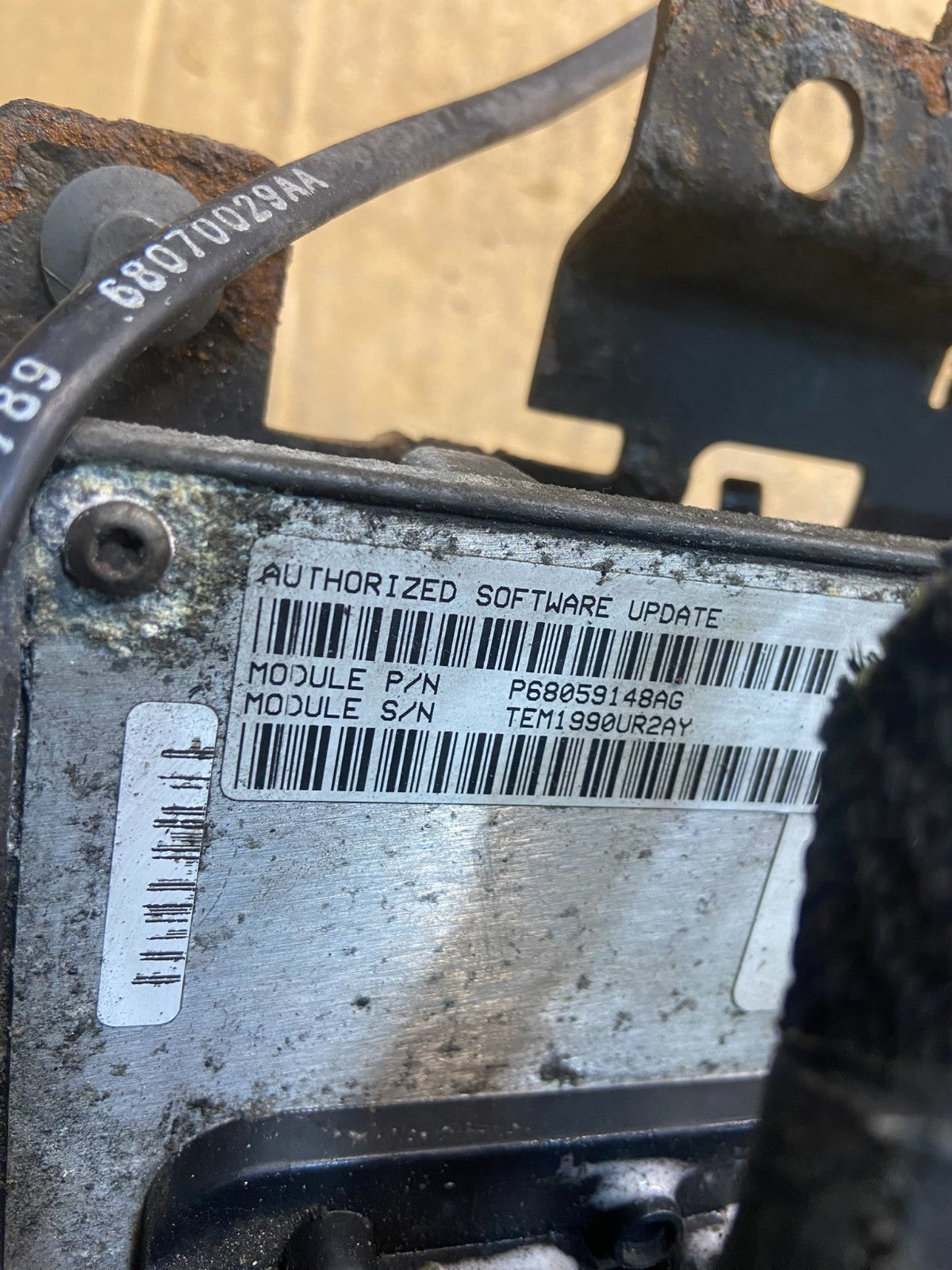 2011 Jeep Grand Cherokee 5.7L ECM ECU Engine Control Computer Modul y4653 DG4