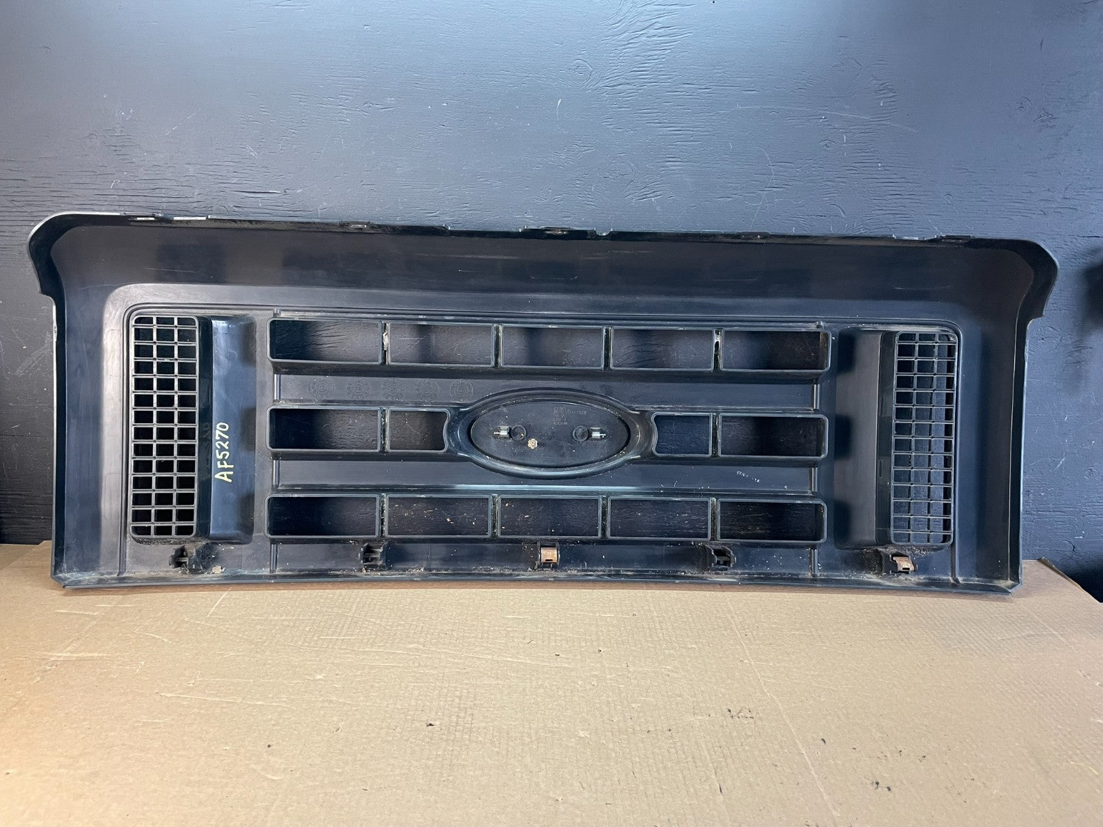 2008 to 2014 Ford Econoline E150 E250 Front Upper Black Grill Grille AF5270 DW3
