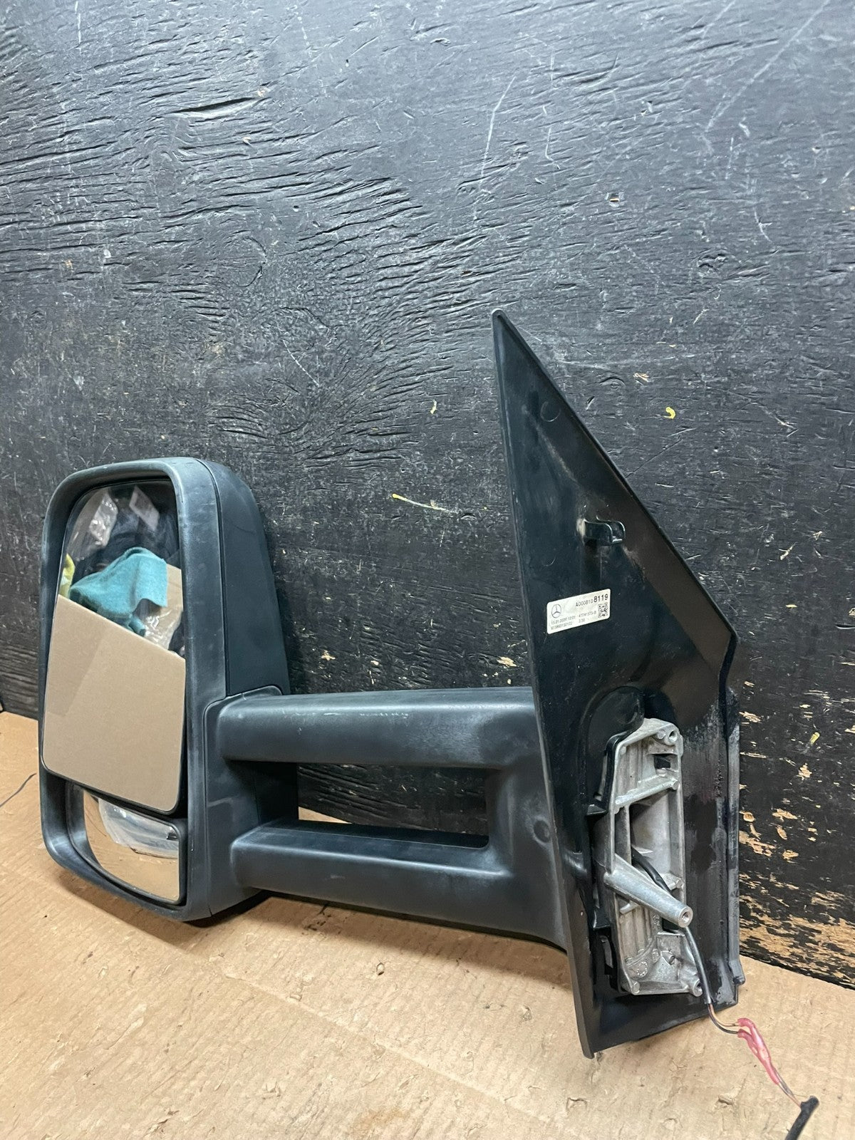 2007 to 2018 Mercedes-Benz Sprinter Left Driver Side View Door Mirror Y6337 DG9