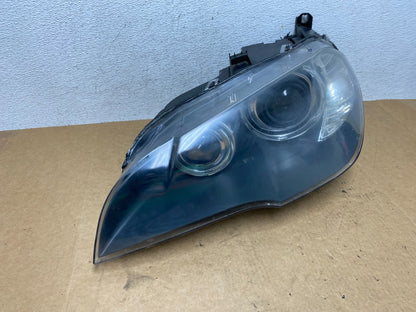 2007 2008 2009 2010 Bmw X5 Left Driver Lh Side Headlight Xenon Hid AE3166 DW2
