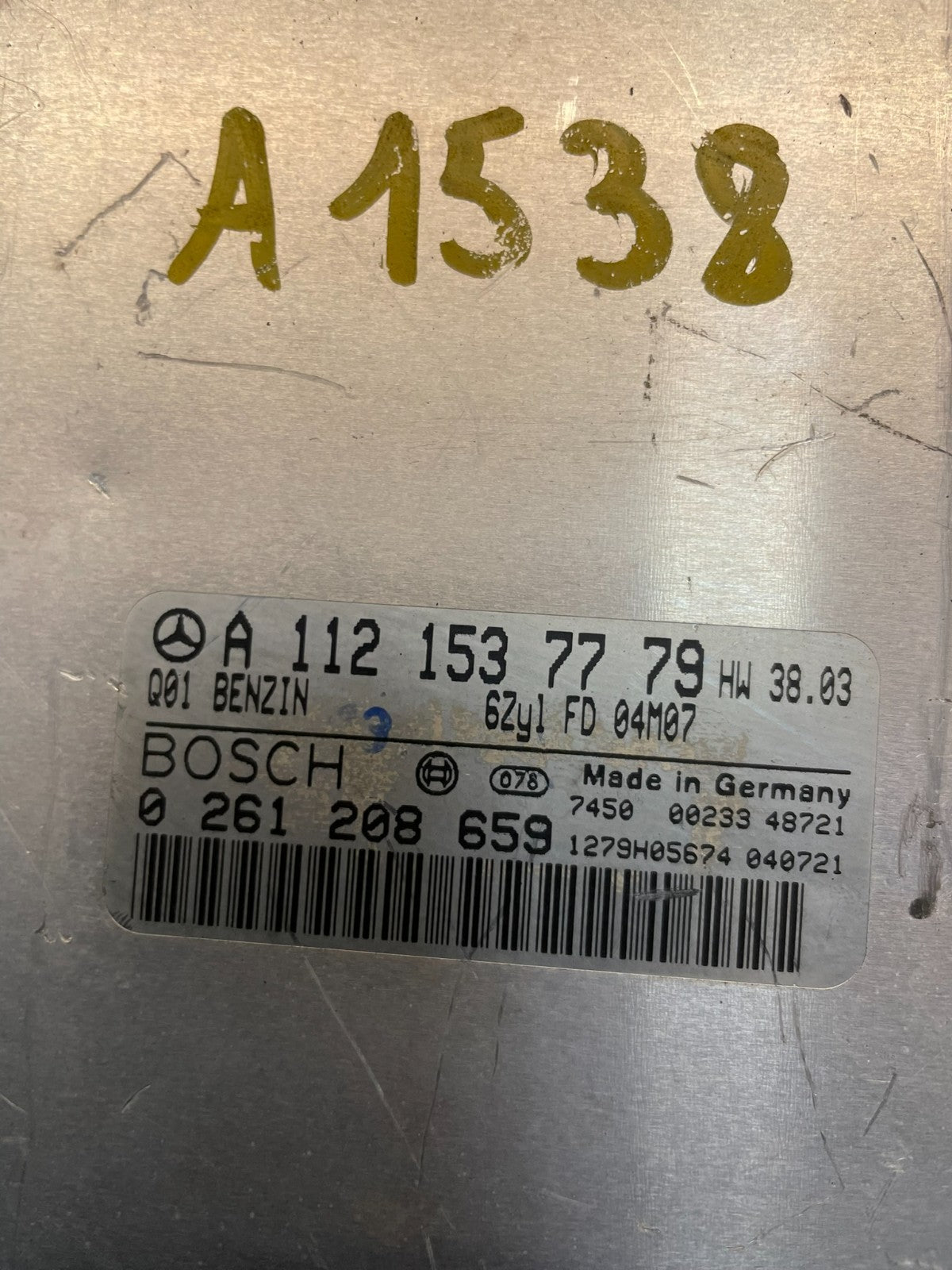 Mercedes-benz Engine Computer Module ECM a1121537779 V6627 PS3
